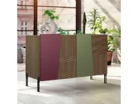 Mobile soggiorno modello Madia 4 ante art 31552 di Mobilificio bellutti a prezzo Outlet