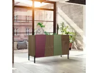 Mobile soggiorno modello Madia 4 ante art 31552 di Mobilificio bellutti a prezzo Outlet