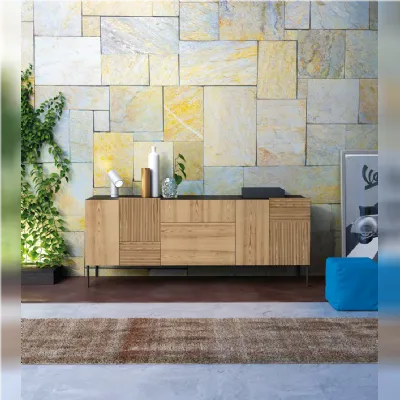 Madia Madia art 1446 stripes di Mobilificio bellutti in stile moderno scontata -43%