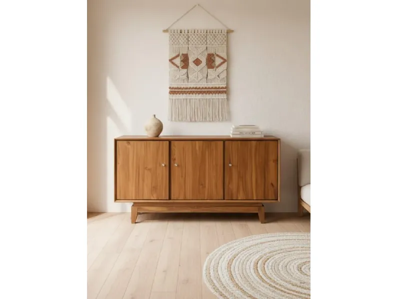 Madia Madia credenza teak 150 in stile design di Outlet etnico in Offerta Outlet