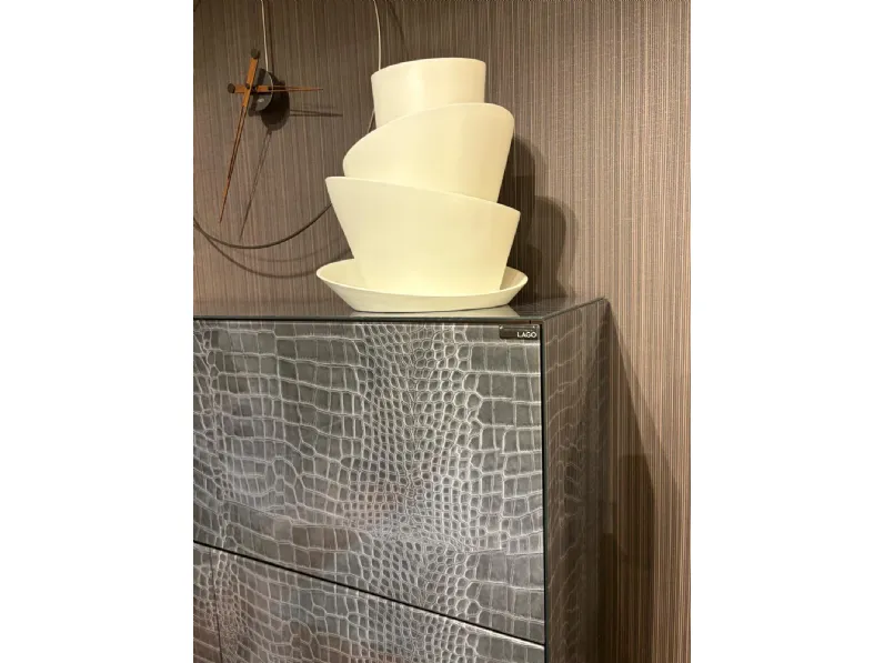 Madia di Lago in vetro Madia sideboard xglass lago  in Offerta Outlet
