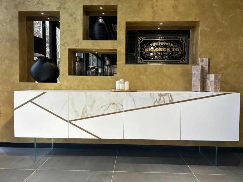 Madia in stile moderno Mod 555 di Voltan a prezzo Outlet