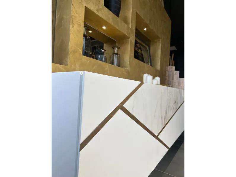 Madia in stile moderno Mod 555 di Voltan a prezzo Outlet