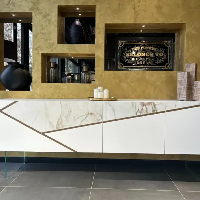 Madia in stile moderno Mod 555 di Voltan a prezzo Outlet