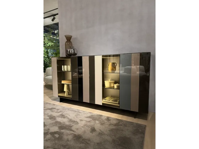 Mobile soggiorno modello Now mdw 2026 di Lago a PREZZI OUTLET