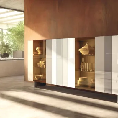 Madia Now sideboard 1382 in stile design di Lago in Offerta Outlet