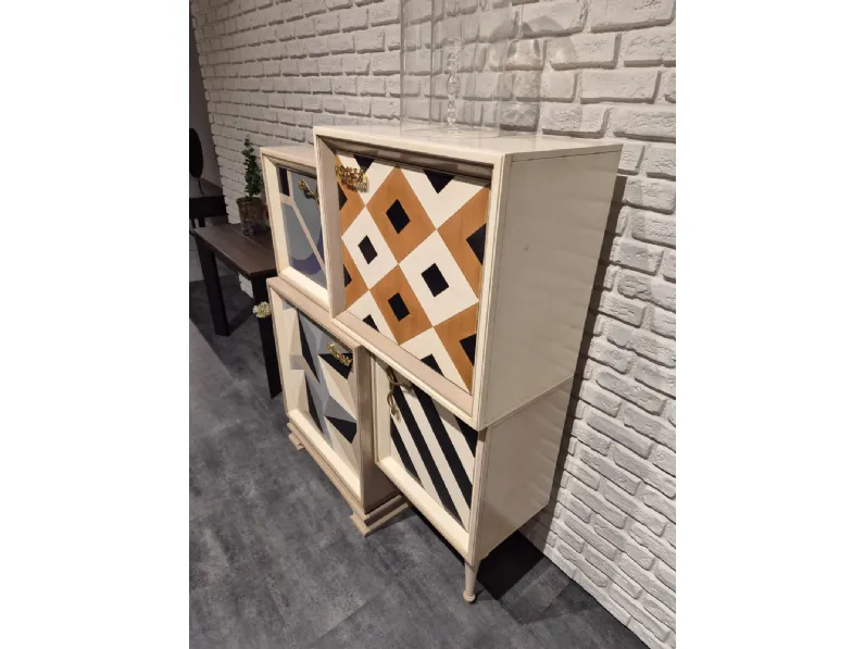 Madia in stile design Sa madia dinastia lola glamour di Collezione esclusiva in Offerta Outlet
