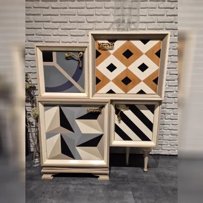 Madia modello Sa madia dinastia lola glamour di Collezione esclusiva a PREZZI OUTLET