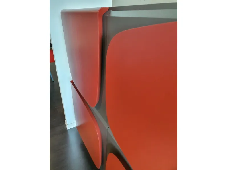 Madia di Ozzio in laccato opaco Trilogy a prezzo Outlet