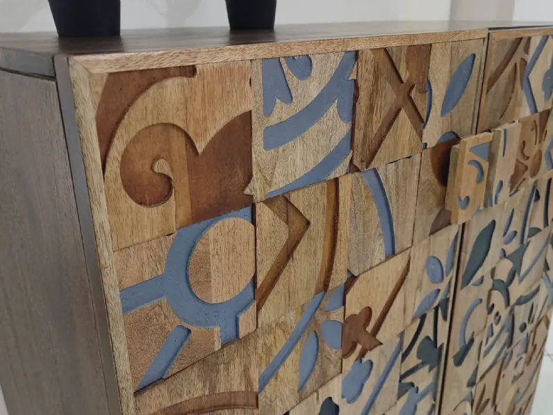 Madia di Stones in legno Nidra in Offerta Outlet