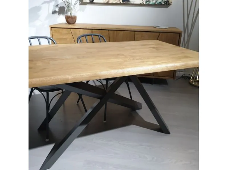 Madia Oak in stile design di Fgf mobili in Offerta Outlet
