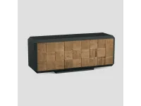 Madia Square 3 in stile design di Dialma brown in Offerta Outlet