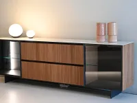 Madia Stripe in stile moderno di Novamobili in Offerta Outlet