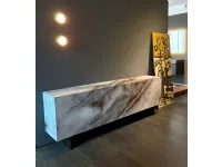 Madia in stile design Xglass di Lago a prezzo Outlet