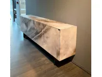 Madia in stile design Xglass di Lago a prezzo Outlet