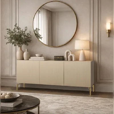 Mobile soggiorno modello Credenza di Domus mobili a prezzo scontato