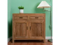 Madia di Outlet etnico in legno Credenza golan 2 ante 2 css in Offerta Outlet
