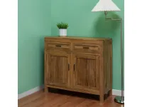 Madia di Outlet etnico in legno Credenza golan 2 ante 2 css in Offerta Outlet