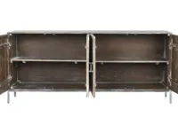 Mobile soggiorno modello Credenza mango 180 decapata di Outlet etnico a PREZZI OUTLET