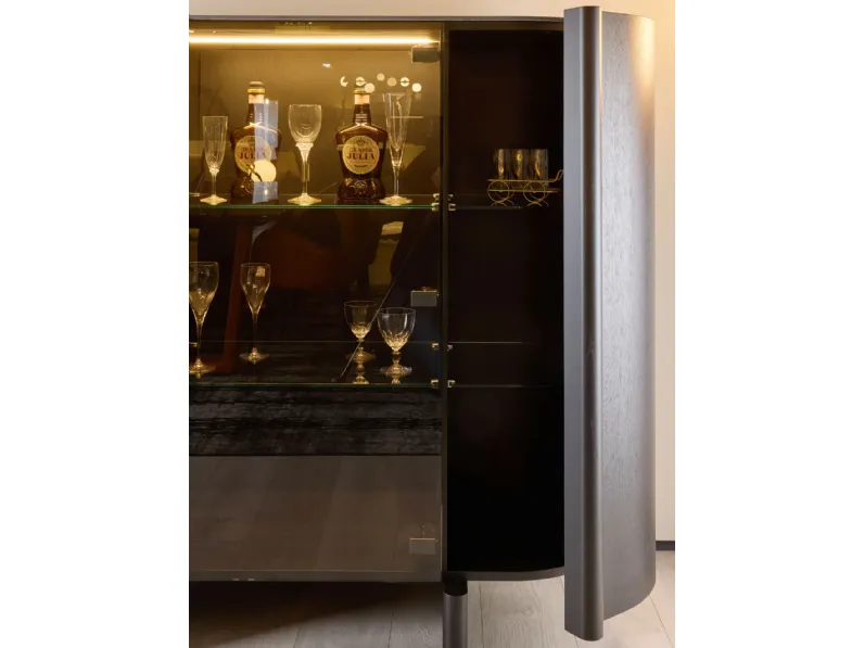 Madia di Diotti.com in legno Dafne outlet in Offerta Outlet