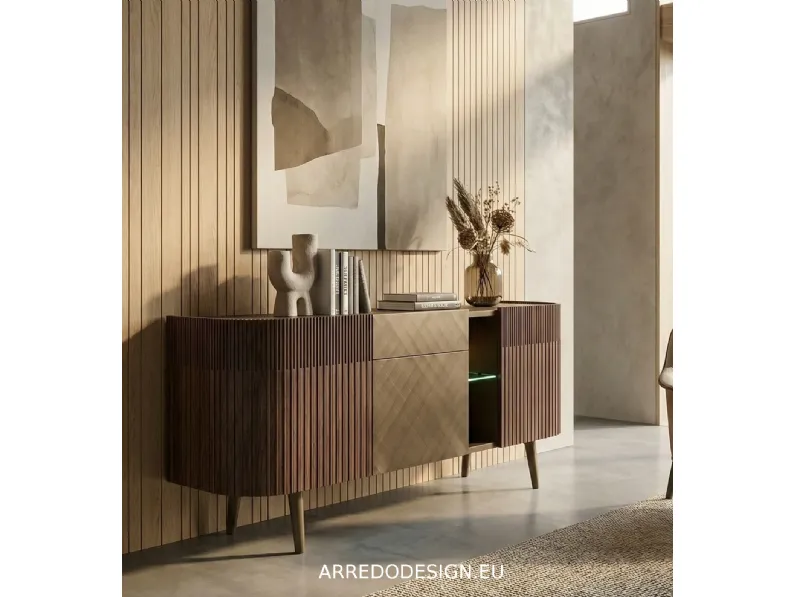 Mobile soggiorno modello Icon di Fasolin a PREZZI OUTLET