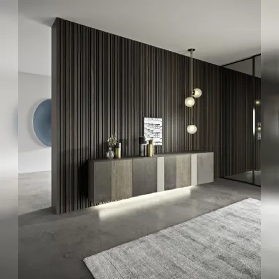Madia in stile design Inclinart sospesa di Presotto a prezzo Outlet