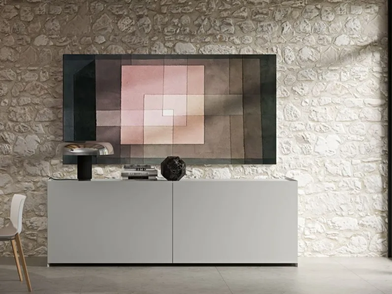Madia di Morassutti in laccato opaco Infinity in Offerta Outlet