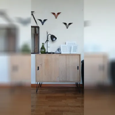 Mobile soggiorno modello Madi di Artigianale a prezzo Outlet