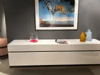 Madia di Rossetto arredamenti in laccato lucido Madia gola a prezzo Outlet