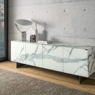 Madia in stile design Materia 1003 di Lago in Offerta Outlet 
