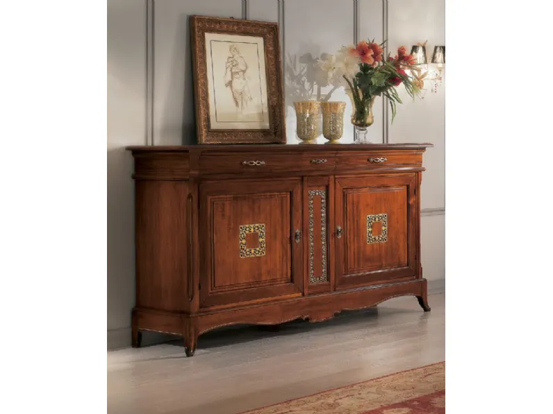 Mobile soggiorno modello Serena credenza di Collezione esclusiva in Offerta Outlet