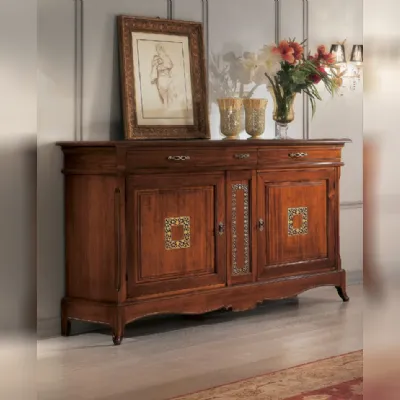 Mobile soggiorno modello Serena credenza di Collezione esclusiva in Offerta Outlet