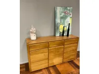 Madia di Artigianale in legno Alba a prezzo Outlet