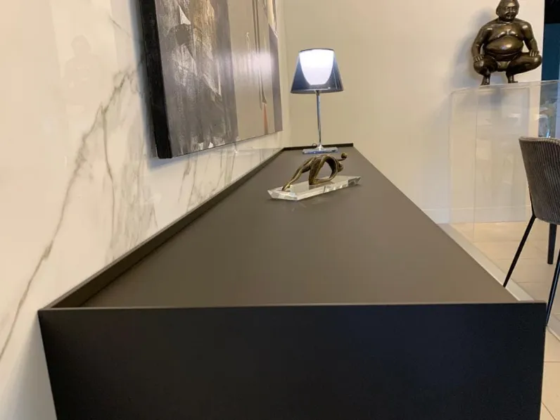 Madia di Rimadesio in vetro Self a prezzo riservato 