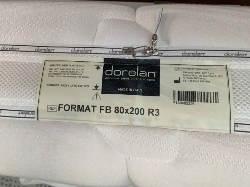 Materasso Format forever Dorelan memory  a prezzo ribassato