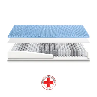 Materasso Materasso matrimoniale easy 800 memory Ideariposo molle insacchettate  a prezzo scontato