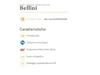 Materasso matrimoniale Sogno veneto Bellini con forte sconto 