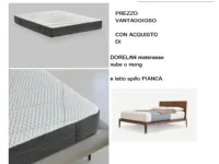 Materasso Dorelan Rising materasso e letto spillo pianca SCONTATO