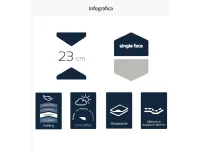 Materasso Valflex Michelle fitness memory  a prezzo ribassato