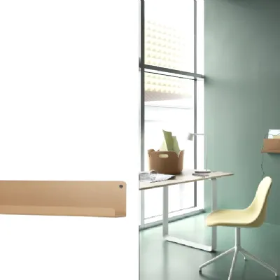 Mensola Collezione esclusiva in metallo modello Folded shelves by muuto con sconti imperdibili
