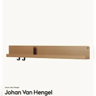 Mensola Collezione esclusiva in metallo modello Folded shelves by muuto a prezzi imbattibili