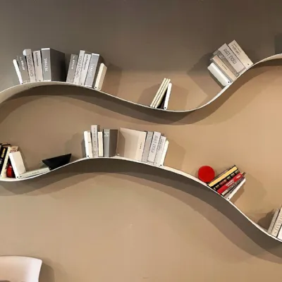 Mensola Bookworm di Kartell, prezzo Outlet. Perfetta per l'architetto.