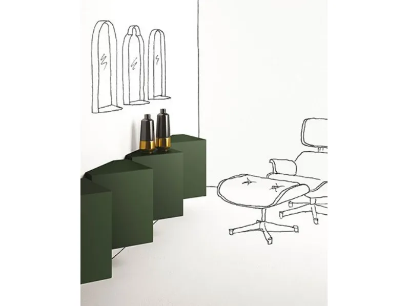 Mobile ingresso design Sospeso Ang di Minotti scontato  affrettati