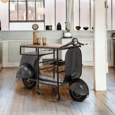 Mobile ingresso modello Consolle bar vespa design di Bizzotto a prezzo ribassato