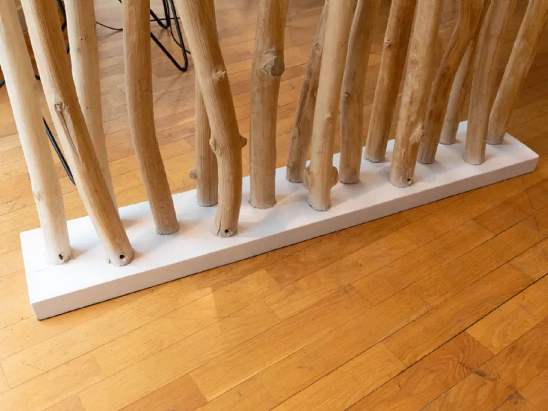 Ingresso design modello Paravento in legno naturale di Artigianale