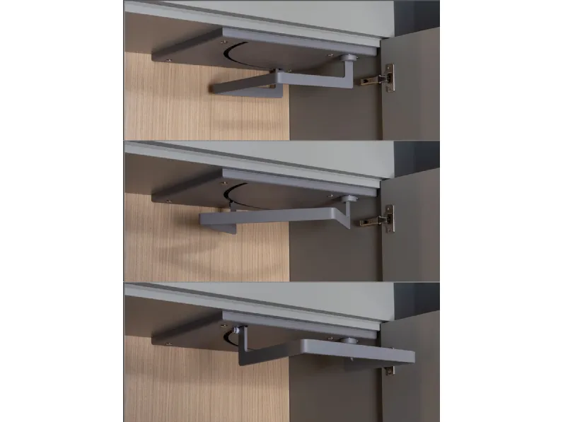 Mobile ingresso Push–pull modello moderno Aliant 02 outlet di Diotti.com in offerta