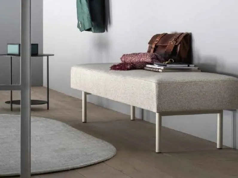 Mobile per un ingresso design modello Panca imbottita di Artigianale in Offerta Outlet