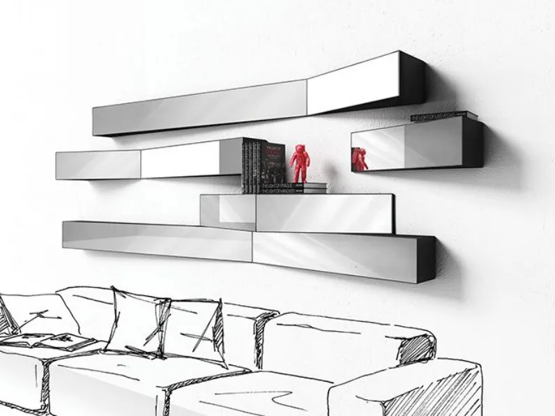 Mobile ingresso design Sospeso Look di Minotti scontato 