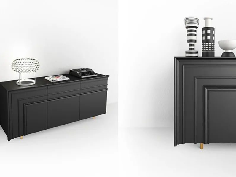 Mobile ingresso design Sospeso Gessolina di Minotti italia scontato 