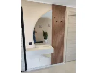Mobile ingresso modello Ingresso doghettaato con specchio  di Collezione esclusiva in OFFERTA OUTLET